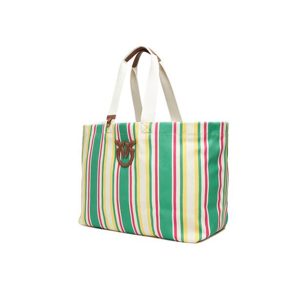 Сумочка PINKO Shopping Bag Extra PE 25 PLTT 104754 A2G5 зелёный