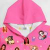 36380 Kids Girls KATSEYE Printed Long Sleeves Hooded Zipper Coat Jacket
