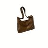 Autumn and Winter Large-capacity Soft Crossbody Bag Women's 2025 New Trendy Fashion Versatile Casual Shoulder Bag
