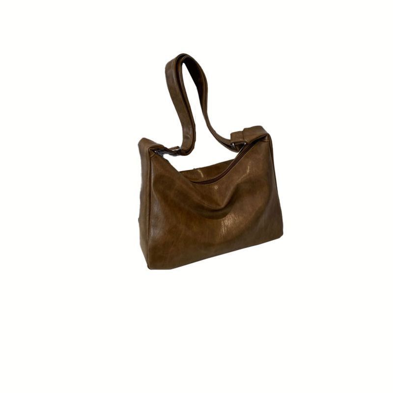 Autumn and Winter Large-capacity Soft Crossbody Bag Women's 2025 New Trendy Fashion Versatile Casual Shoulder Bag