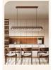 Song Dynasty Zen Chandelier: Retro Fabric, Rectangular Dining Room & Tea Room Light
