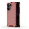 Shockproof Transparent Case For Xiaomi Poco X7 Pro Honeycomb Armor Full Back Case For Poco X7 Pro Case Cover For Poco X7 Pro 5G