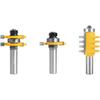 Grooving Milling Tool 1 4 Shank Alloy 3x High Abrasion Resistance Professional Cutter Tools