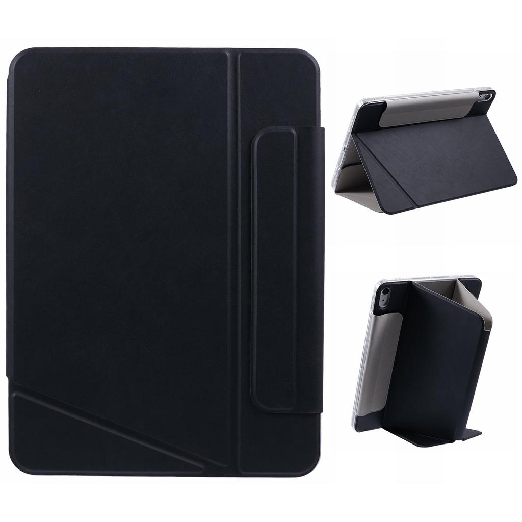 For iPad Air (2022)/(2020) Case Multiple Viewing Stand PU Leather Detachable Tablet Cover
