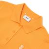 New MLB Base Logo Polo Shirts Women's Orange 3FPQ02023-14ORS