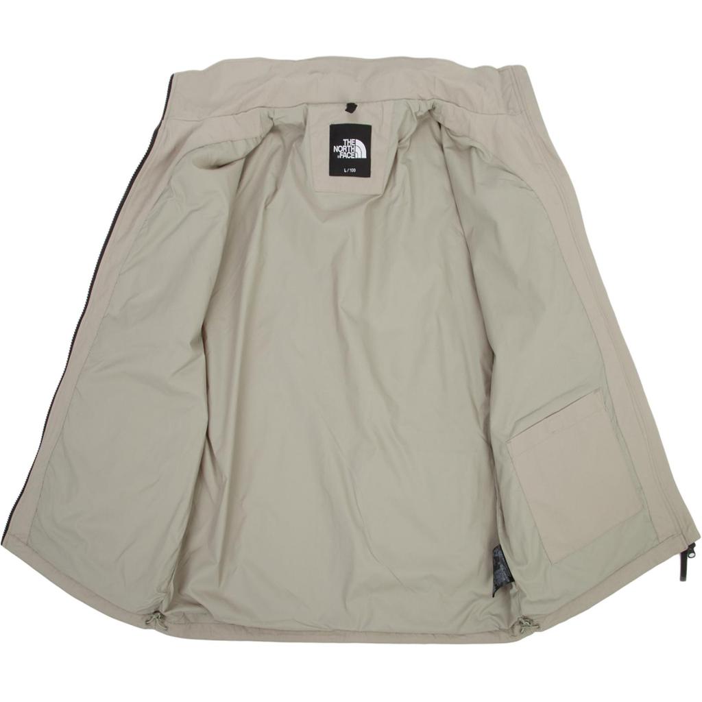 The North Face Solid Color Loose Fit Long Sleeve Jacket Men jackets Light-Brown NJ3BR04C