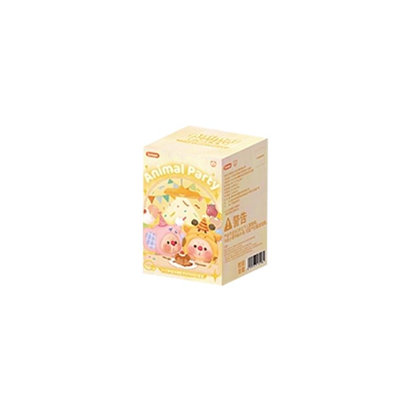 Jotoys Oyo Bear Cub Animal Lie Prone Series Mini Blind Box Cute Grain Handmade Desktop Ornament Toys Mystery Box Surprise Gifts