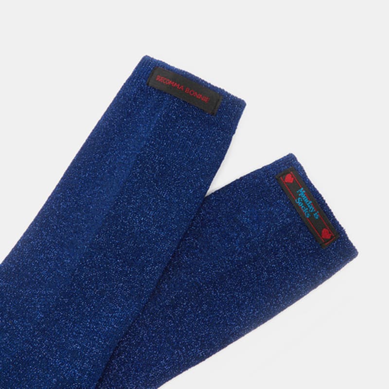 SUECOMMA BONNIE [IHM]Glitter socks(blue)_DSLAA25502BLU