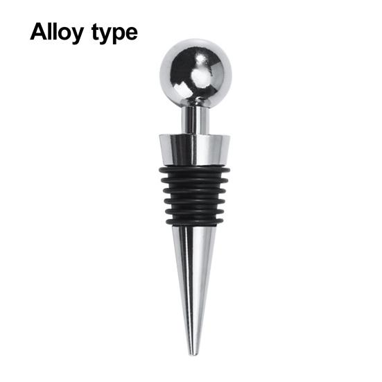 3ks kónická zátka na víno Netěsnost, opakovaně použitelné červené víno Pivo Těsnění lahví šampaňského Saver Potravinářské slitiny Plastový korek Kuchyňské potřeby