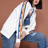 Li Ning Sports Fashion Collection Sweatshirts Unisex Ivory Stand Collar Moderate Cardigan AWDQ368-4