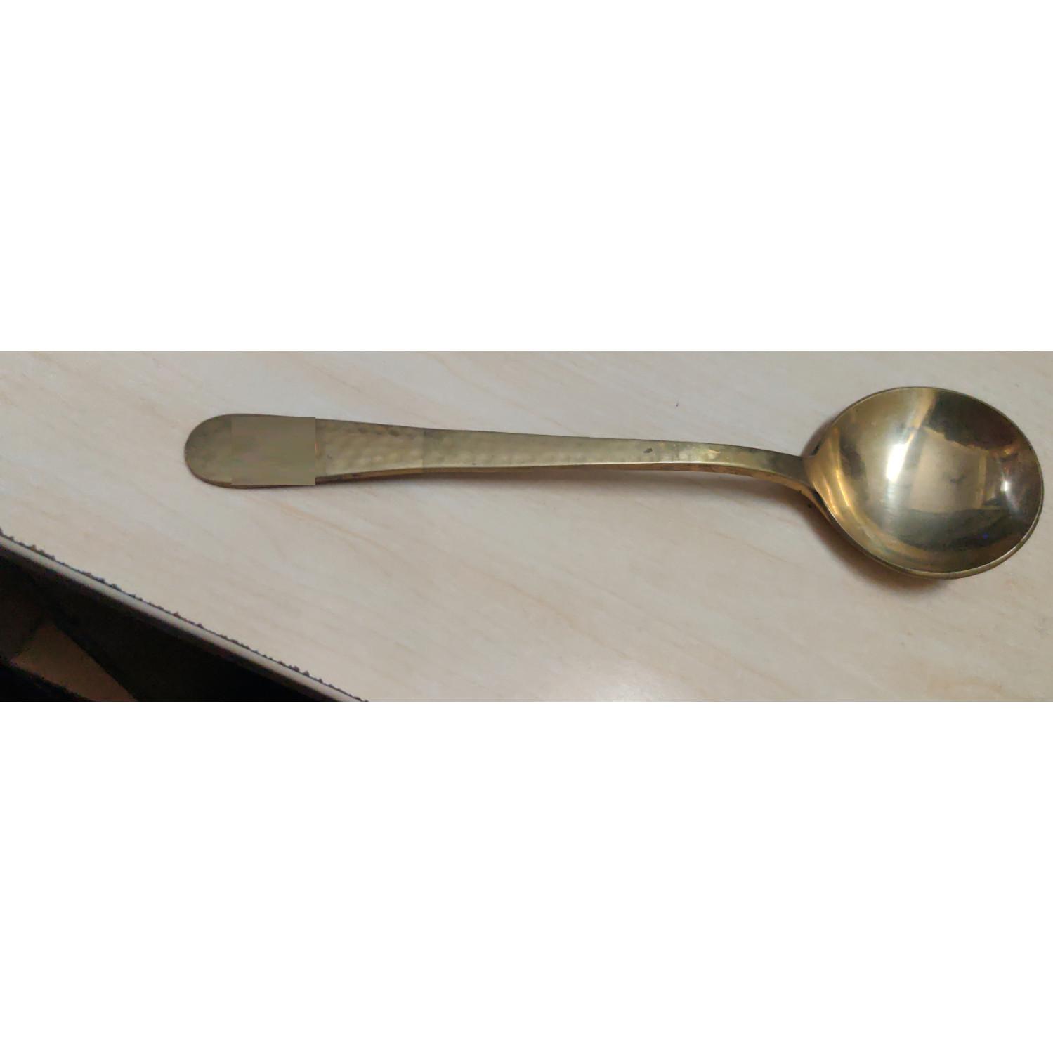 

@ Pure Brass Serving Ladle Spoon For Dining Table m856 Zr-1841-60%Off