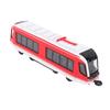 Toy Train Set Alloy Battery Powered Dual Ended Pull Back Lotomotive Train Model for Boys Girls