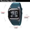 Sports Digital Watch for Men Waterproof Alarm Clock Stopwatch Multifunction Men's Sports Watch LED Electronic Wristwatch