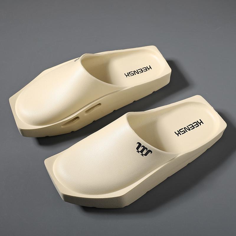 Пляжные сандалии унисекс EVA Женщины Мужчины Полая садовая обувь Окрашенные в галстуке — фото 3