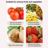 2Pcs Stainless Steel Tomato Corer Strawberry Baller Pitter Huller Multi-Function Vegetable Pineapple Eye Fruit Stem Remover Home Kitchen Tools