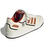 Adidas Originals Unisex Forum Low Sneakers Ivory/Orange Sneakers HR0460