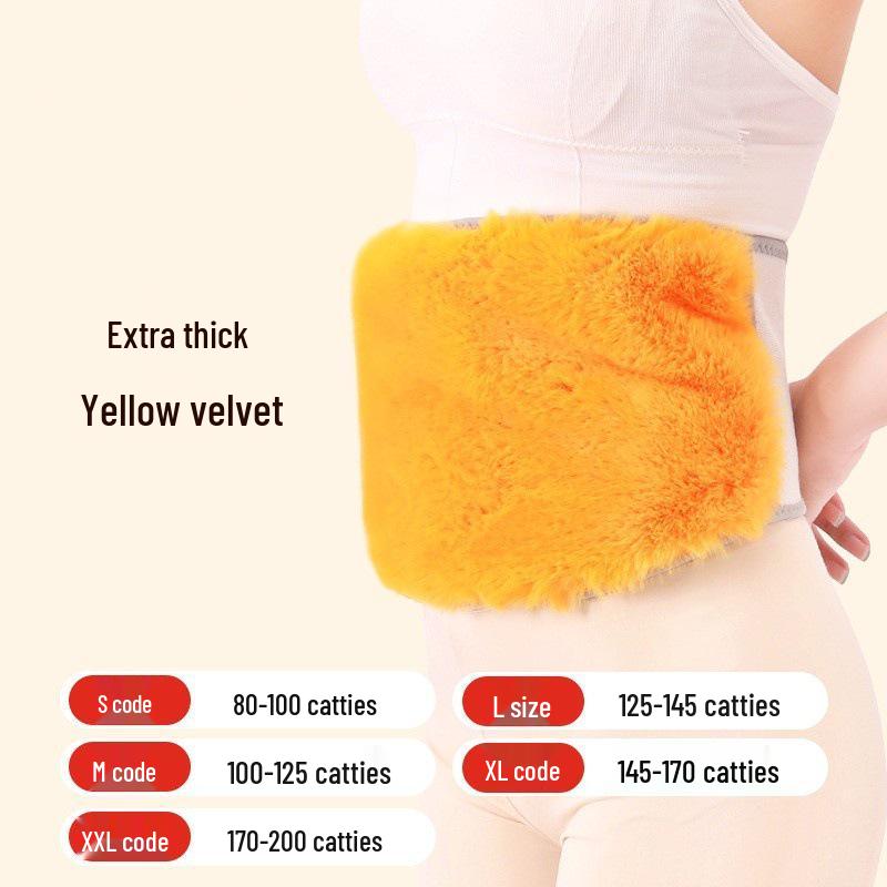 Warm Protective Waist and Abdomen Belt for Cold Protection - Unisex Autumn & Winter Comfort