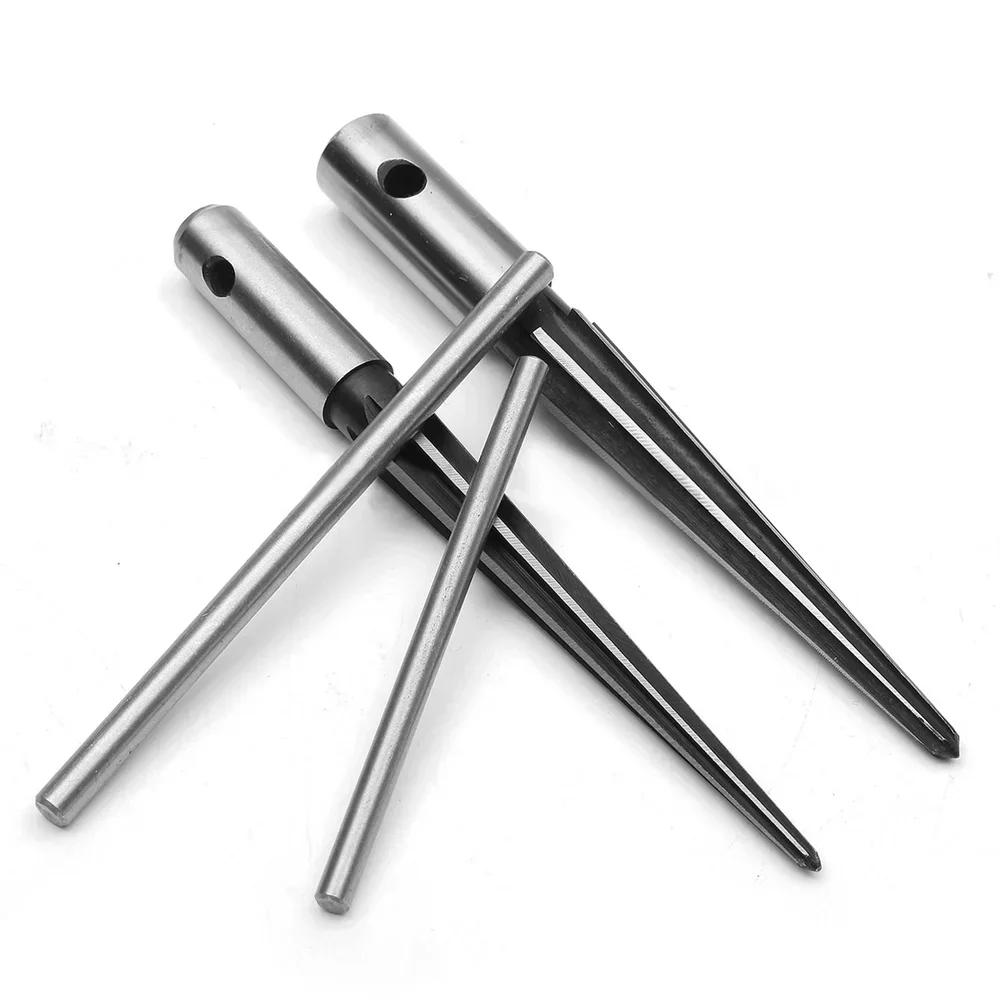 New 1/8-1/2 (3-13mm) 5-16 Taper Reamer Chamfer Open Countersunk Cutting Tool Hexagon Shank Tool Hand Taper Ream Drill