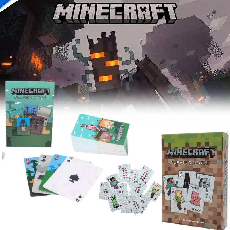 Game Minecraft Poker Children Board Games Card Party Toys Gifts Collectible