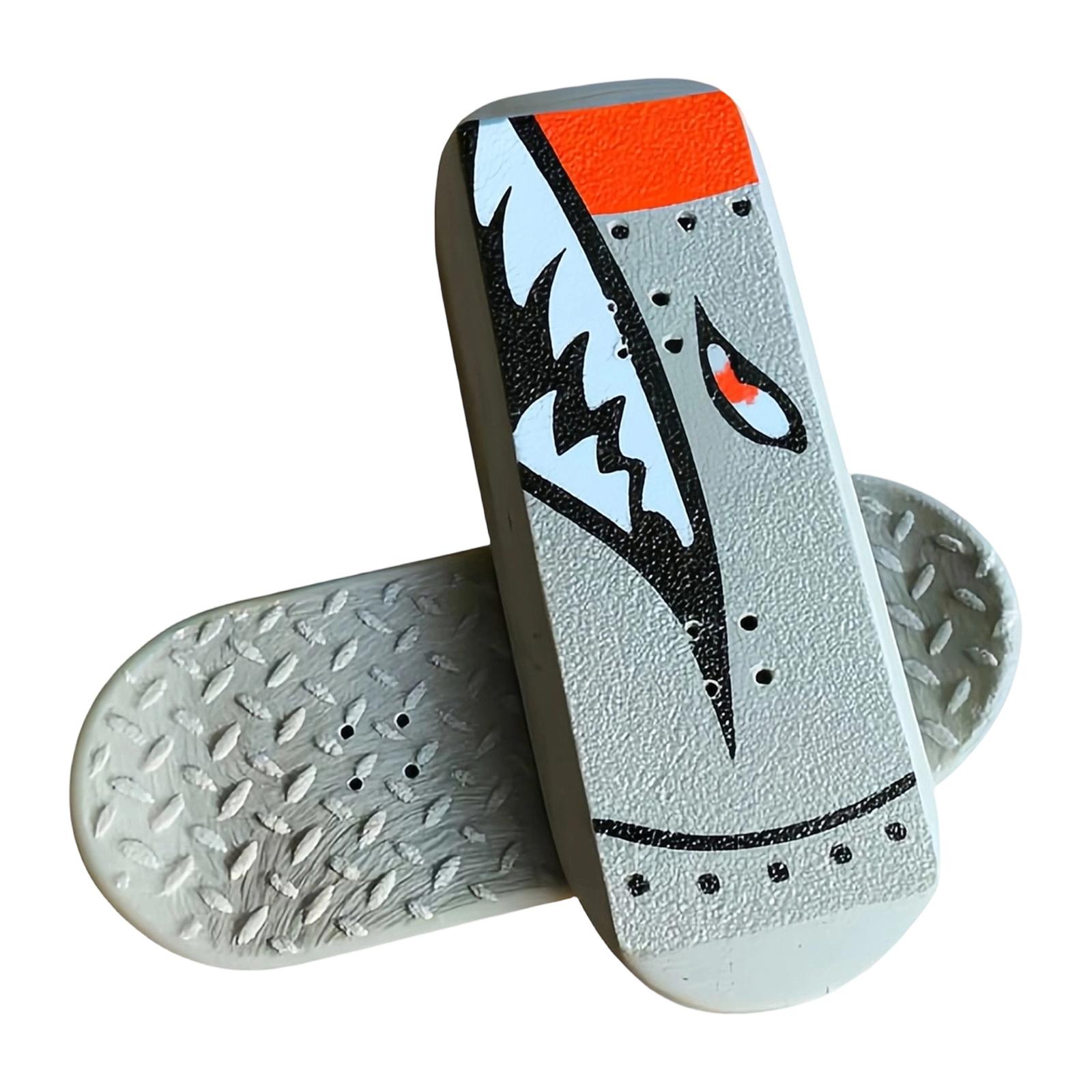 Пальцевой скейтборд, Портативный игрушечный скейтборд для кончиков пальцев, Игрушка для снятия стресса на стол для взрослых и детей