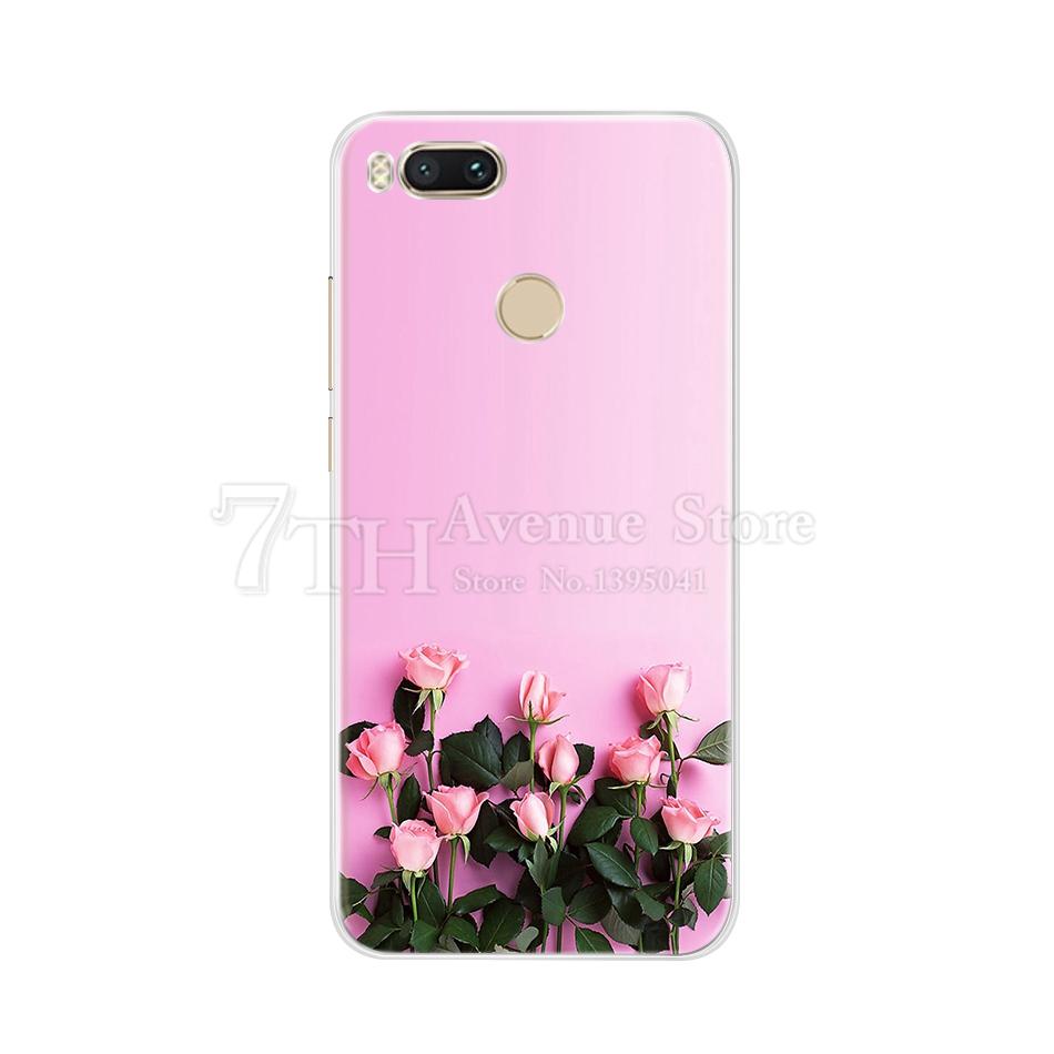 Pro Xiaomi Mi A1 Pouzdro Tištěné Pro Xaiomi Mi A1 TPU Pouzdro Pro Xiaomi Mi 5X Měkký Silikonový Zadní Kryt