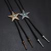Ethnic Style Five-pointed Star Bolo Tie Boho Bronze Butterfly Choker  Women