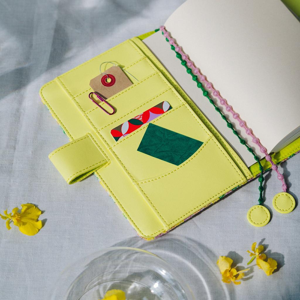 Hobonichi Techo Cover Original A6 Size Mina Perhonen skyful (yellow)