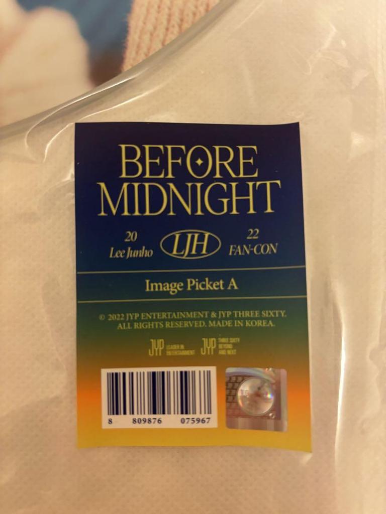 [USED] 2PM Junho JUNHO FAN-CON Korean Fan Set of 3