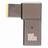 USB C To Slim Tip Adapter 100W 5A Laptop USB C Female Input To Slim Tip Rectangle Power PD Charge Converter for Lenovo