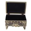 Vintage Jewelry Storage Box Alloy Decorative Large Capacity Jewelry Box for rrings Rings