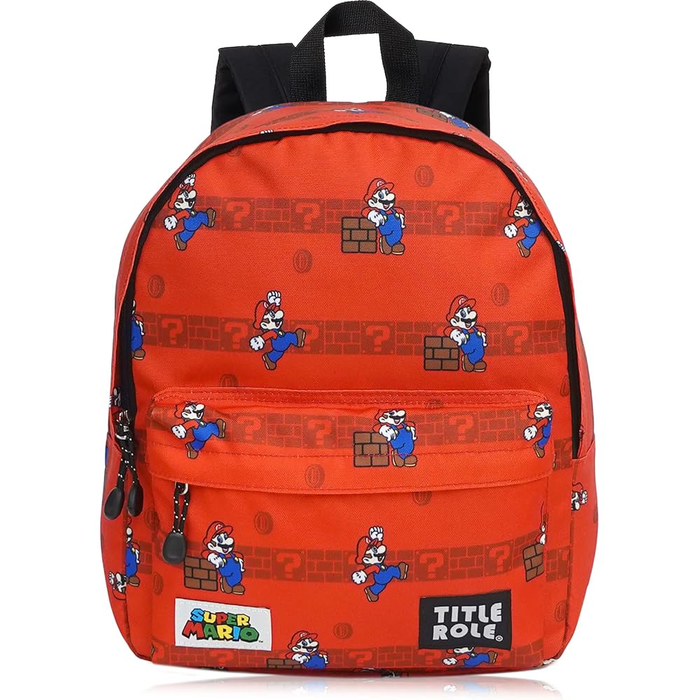 [TITLE ROLE] [TITLE ROLE] backpack SUPER MARIO (Super Mario) KIDS Jump & Run Kids Red