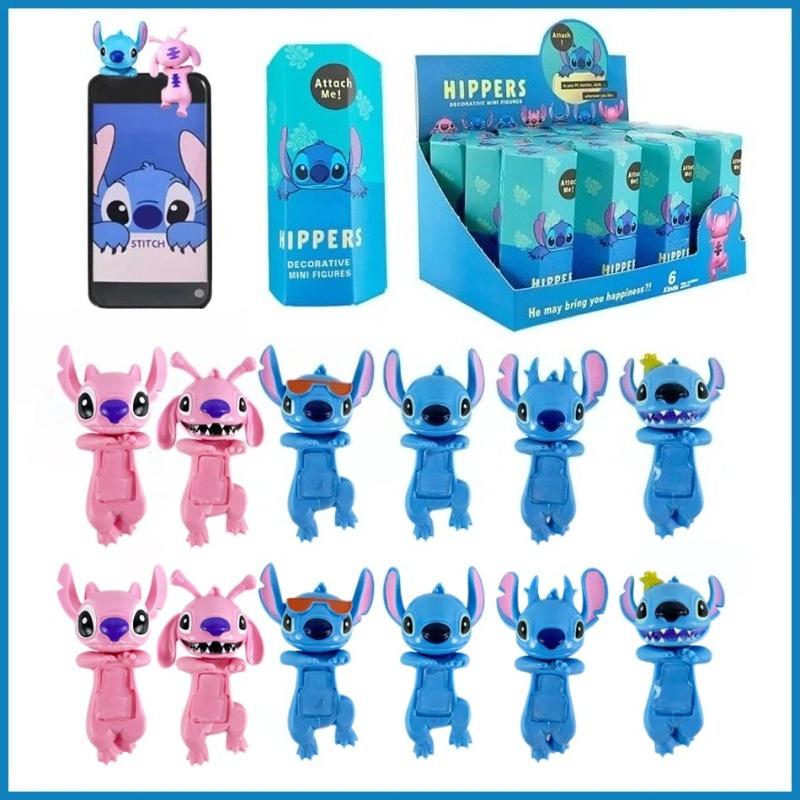 Hot Stitch Angel Surprise Blind Box Party Angel Mysterious In-car Blind Box Cute Anime Figures Christmas Model Doll Gifts K