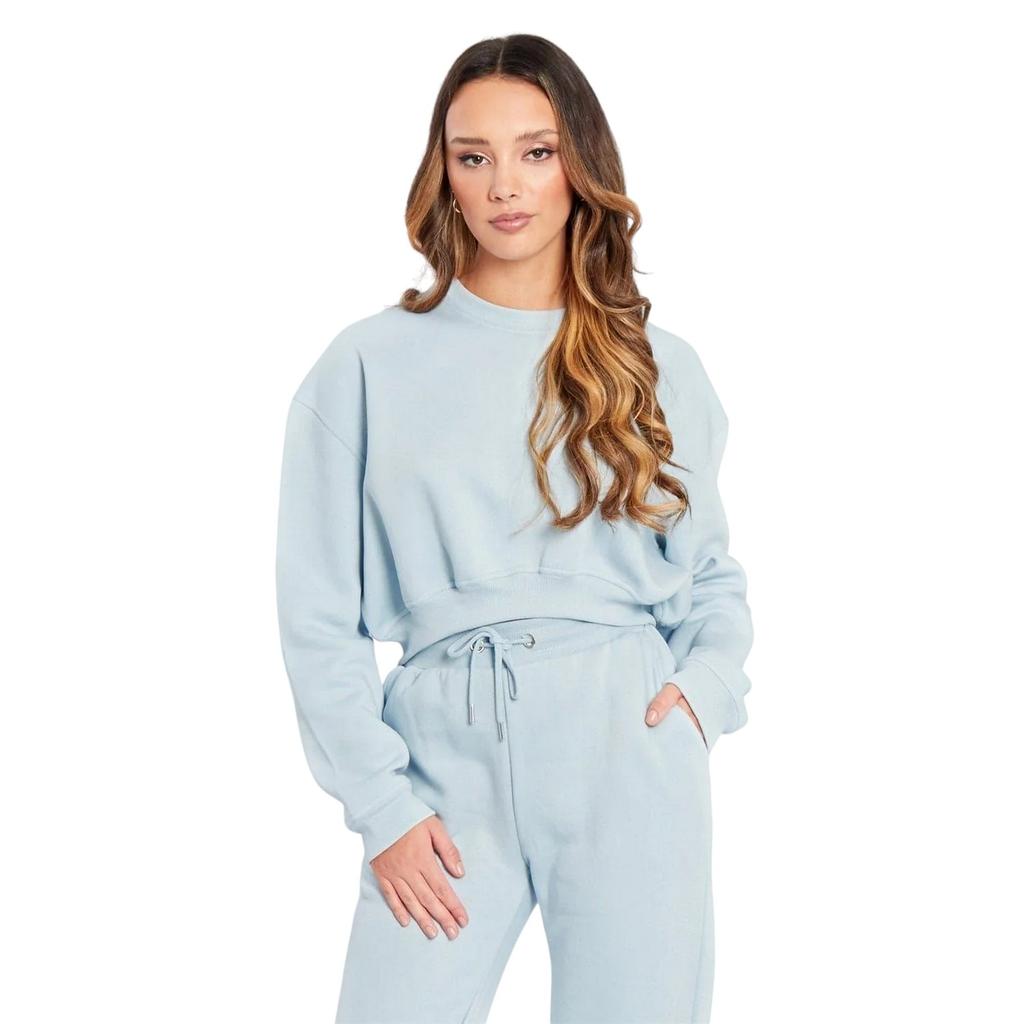 Be You Womens/Ladies Cropped Relaxed Fit Sweatshirt