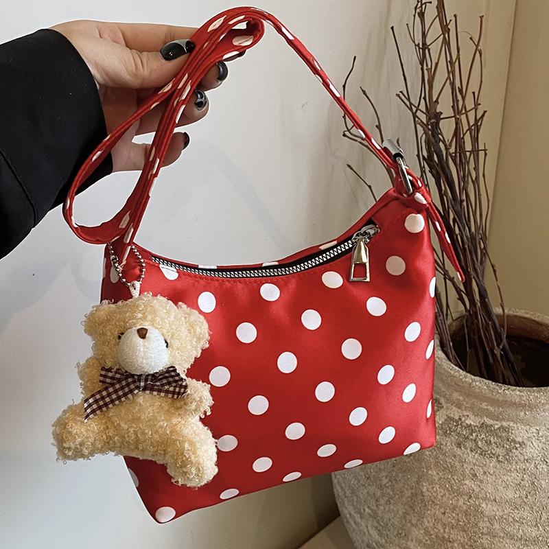 Summer New Single Shoulder Mini Spot Niche Summer Bag Trendy Small Bag Casual Tote New Bag Women's Bag