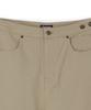 PENFIELD Cotton Pleated Wrap Pants Beige_Fs2Wp44F