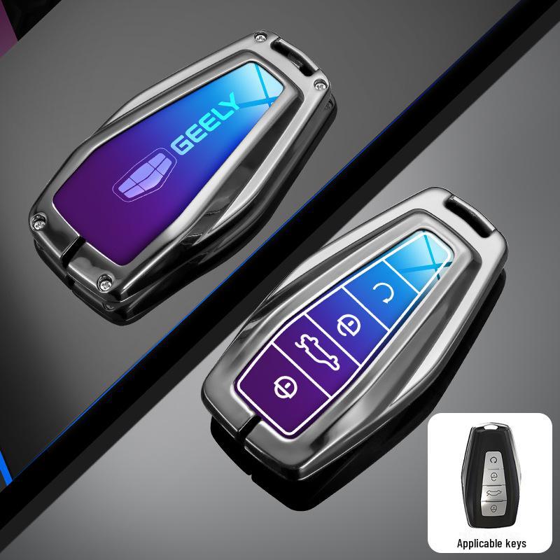 Compatible Key Cover for Geely Xingyue L, Xingrui, 4th Gen Dihao, Boyue, Binyue, Icon, Vision, and X6 Cars