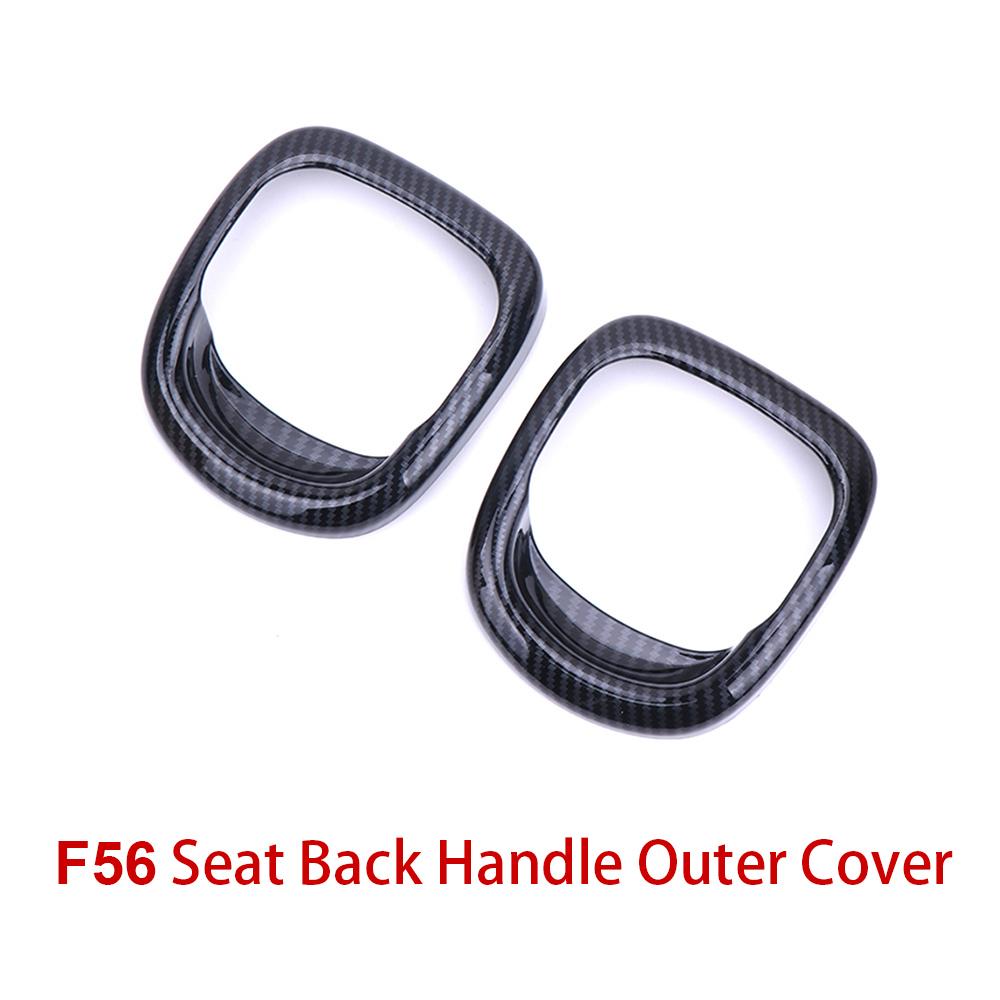 For MINI Cooper Hatchback F56 Whole Inner Carbon Fiber Texture Sticker Cover Handle Vent Console Panel Housing Case Accessories