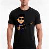 Joe Dart On The Cartoon Bass Tshirt Summer Casual Cotton Tee Oversized Streetwear Tops Vintage Graphic Print 100 Cotton