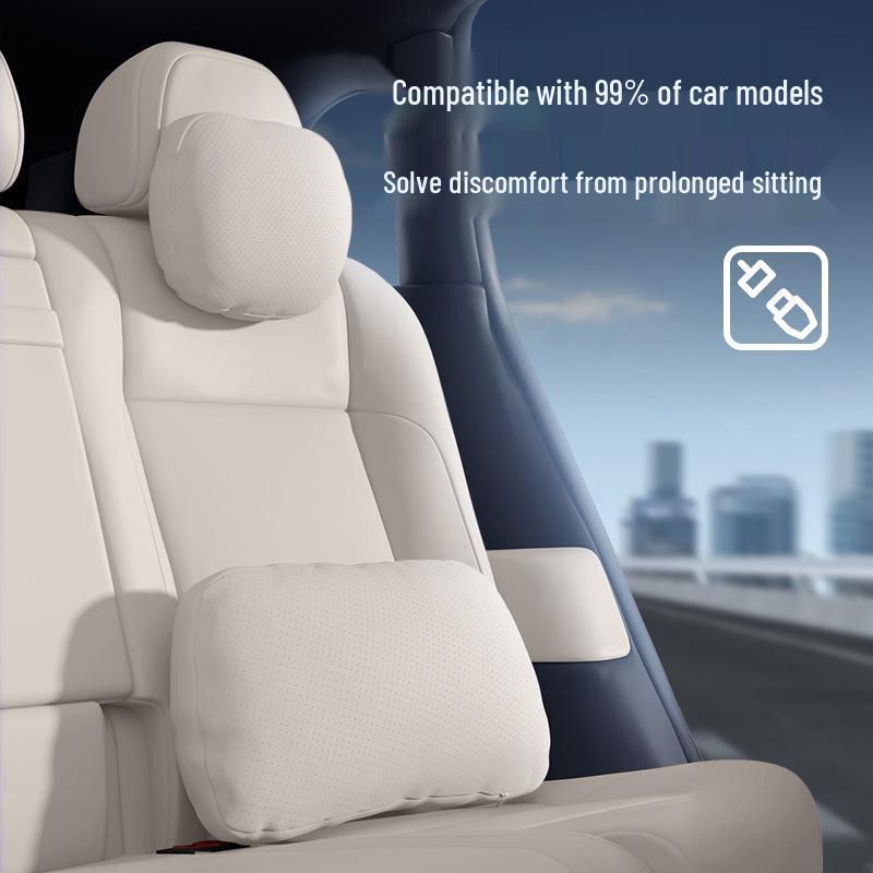 Essential Car Interior Mods: Voyah FREE+ Headrest, Lumbar & Neck Support Pillow Set