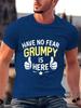 Funny Grumpy Face Tshirt Unisex Cotton Oneck Shortsleeved Tee Unisex Unisex Vintage Oversized Basics Streetwear Tshirts Tops