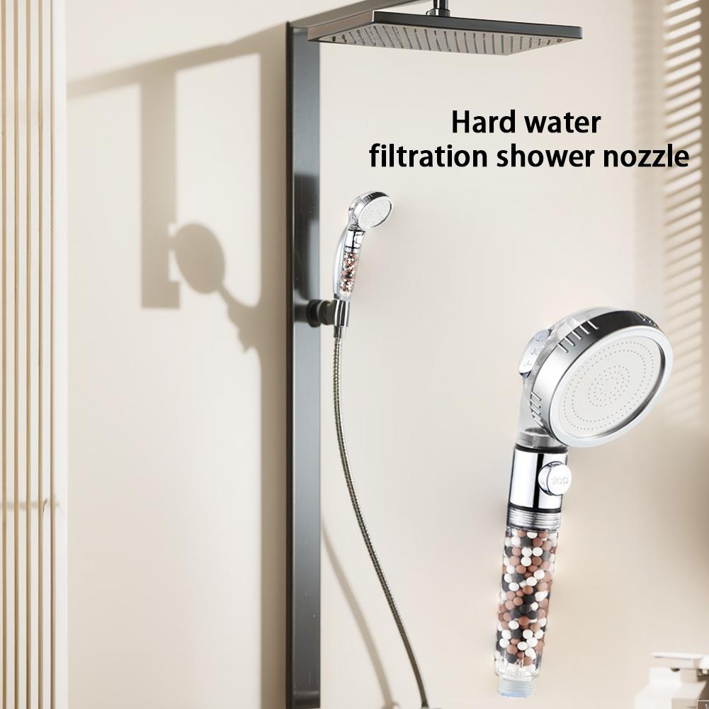 Shower Head with Filter Ionic Shower Head Water Saving Pressure Increasing Shower Head for Remove Chlorine