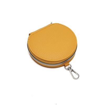 Mode Mini Portemonnee voor Vrouwen Klassieke Ronde Rits Portemonnees Sleutelhanger Ringen Portefeuilles Tassen