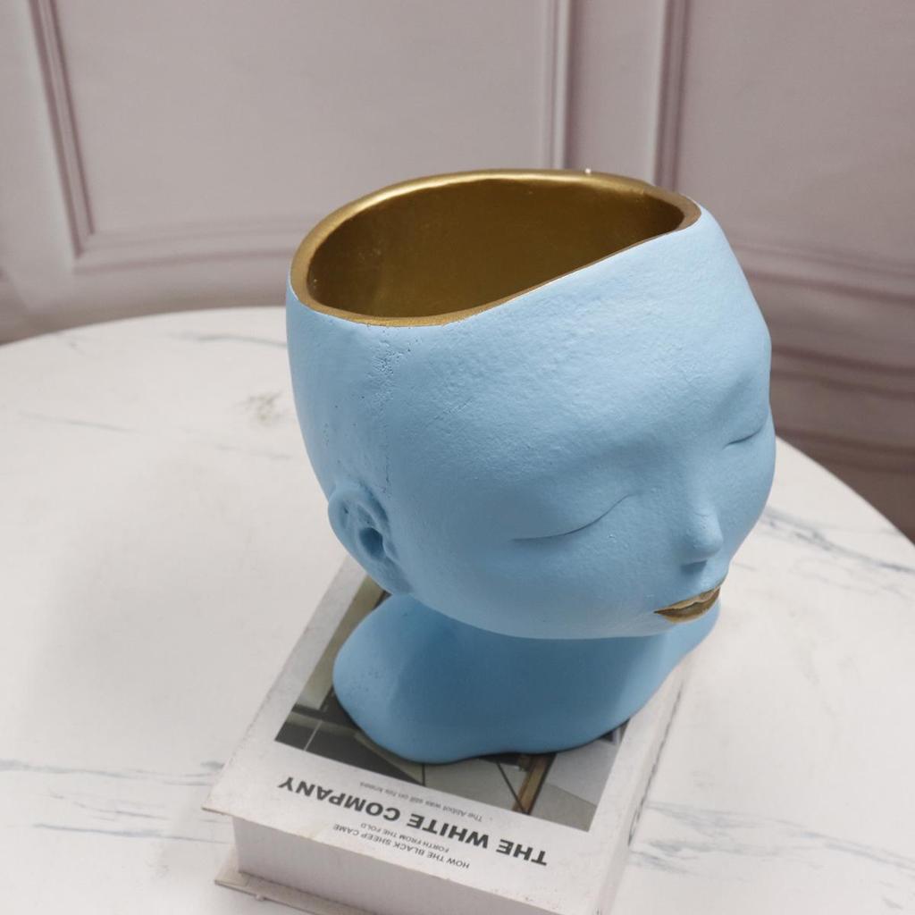Modern Resin Vase Ornament & Storage Jar - Elegant Home Decoration for Living Rooms