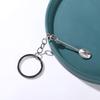 Silver Color Pendant Jewelry Gift Ornaments Trinkets Key Ring Spoon Keychain Metal Key Chain