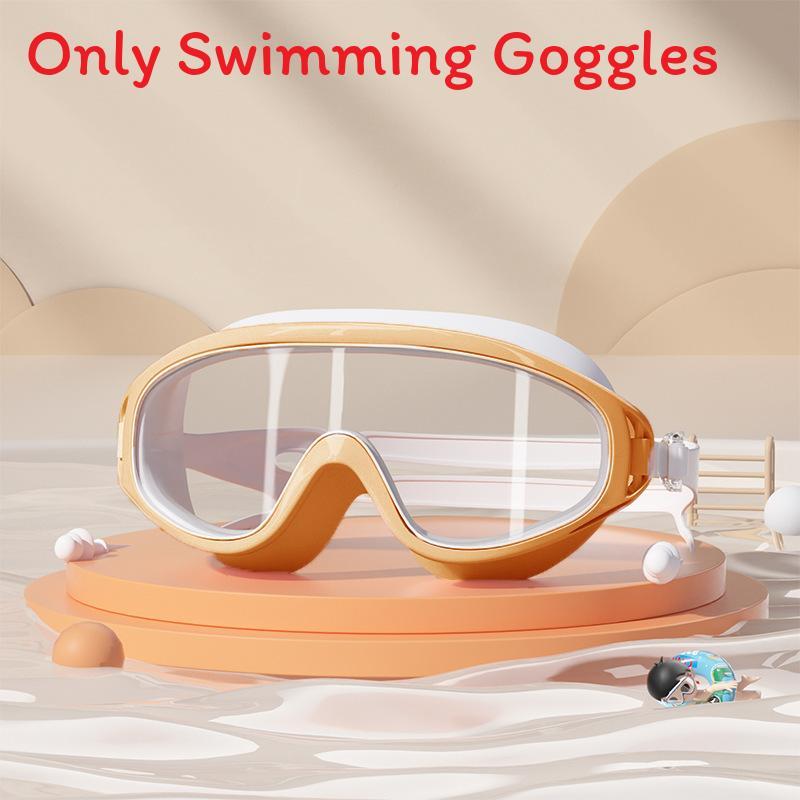 Childrens Waterproof Antifog Pc Swim Goggles For Kids Pool Swimming Practice