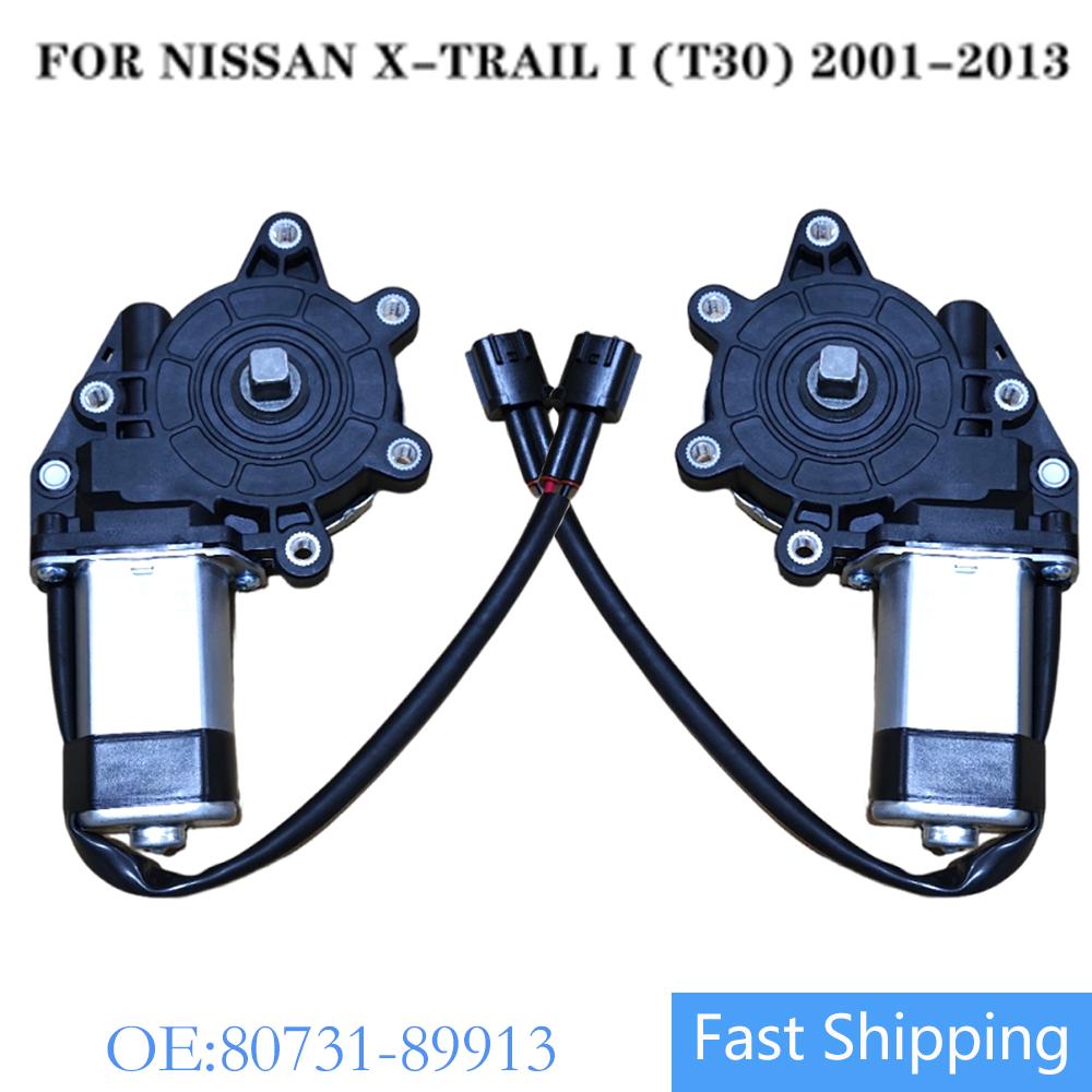 Power Window Lift Motor For NISSAN X-TRAIL I T30 2001-2007 Window Motor Regulator 807318H301 807308H301 80731-89913 80730-89913
