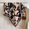 122*128cm Oversized  Imitation Cashmere Wrap with Tassels, Floral Travel Blanket Cape Pashmina Shawl for Women, Versatile scarf