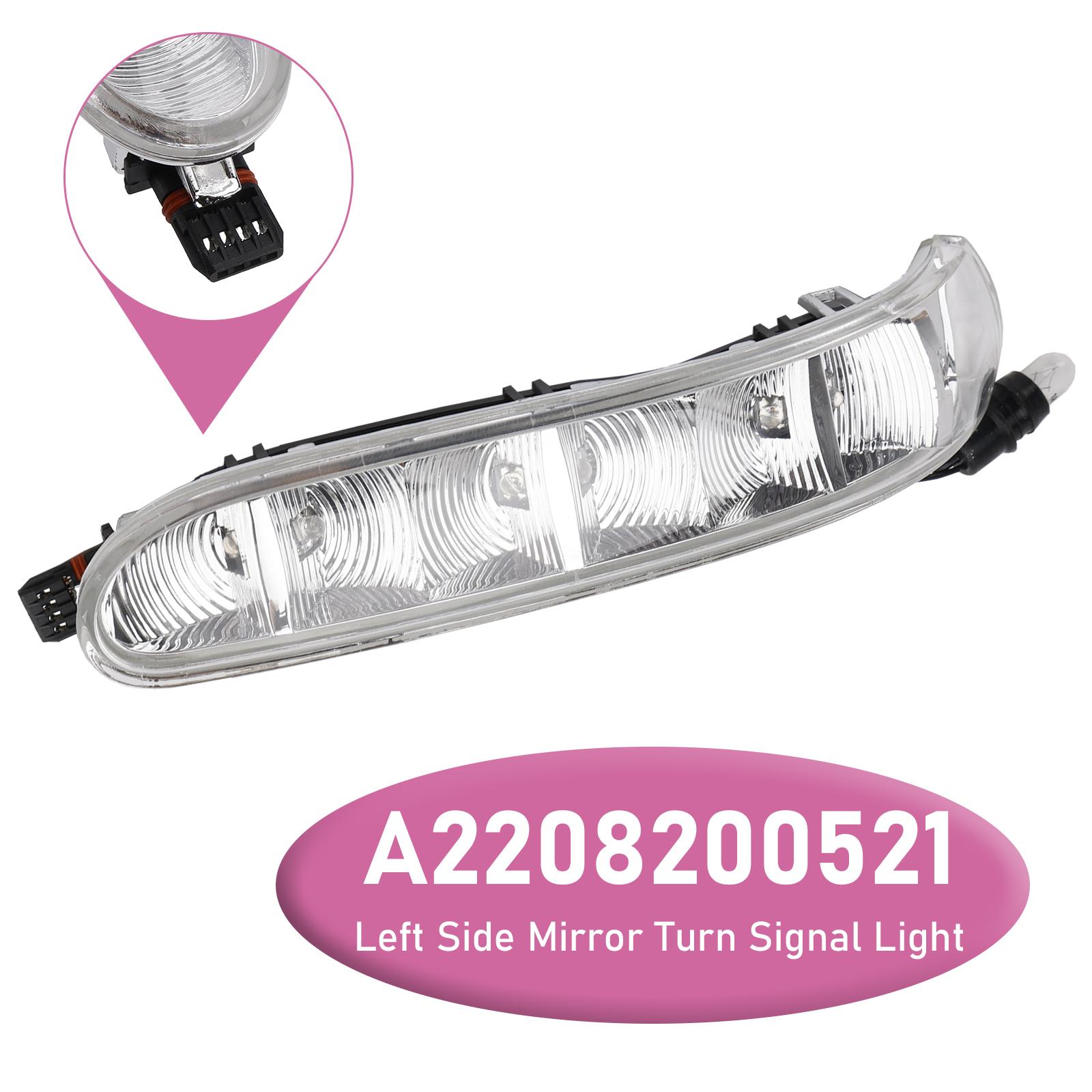 Левый/правый указатель поворота зеркала для Mercedes-Benz W220 W215 A2208200521 Left