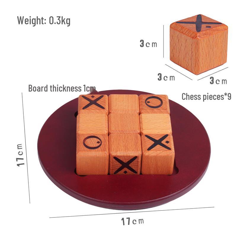 Mussels Wooden Early Education Push-Pull Board Game