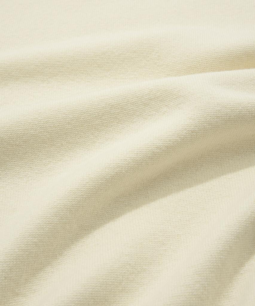 COVERNAT Lambswool Turtleneck Knit Ivory